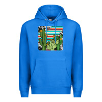 True Royal cactus cowhide coaster Premium Hoodie - JahusDesignShop