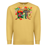 Antique Gold cinco de mayo rt Premium Sweatshirt - CowGirlArtShop