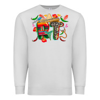 Dove Grey cinco de mayo rt Premium Sweatshirt - CowGirlArtShop