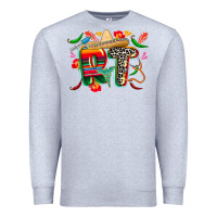 Heather Grey cinco de mayo rt Premium Sweatshirt - CowGirlArtShop