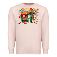 Pale Pink cinco de mayo rt Premium Sweatshirt - CowGirlArtShop