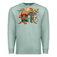 Seafoam cinco de mayo rt Premium Sweatshirt - CowGirlArtShop
