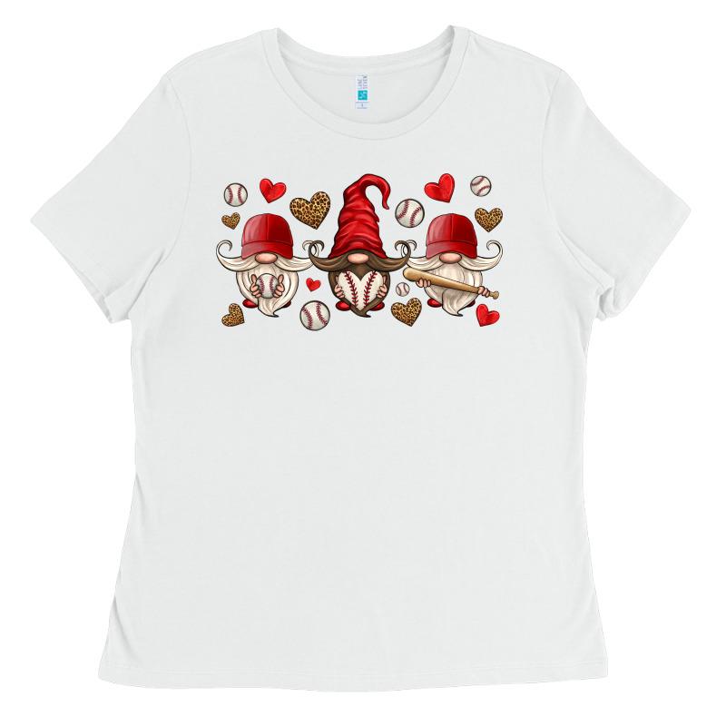 Baseball Gnome Ladies Tee by HRA Design Shop | Teevron