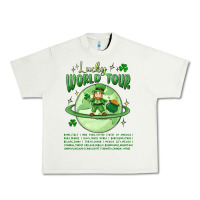 Pistachio lucky world tour st. patrick's day Urban Heavy Tee - MaliasSmallBusiness