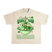 Sandshell lucky world tour st. patrick's day Urban Heavy Tee - MaliasSmallBusiness