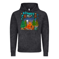 Vintage Arctic happy camper Vintage Hoodie - MaliasSmallBusiness