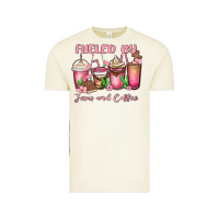 Vintage Arctic fueled by jesus and coffee Vintage Tee - MaliasSmallBusiness