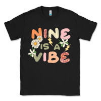 Black nine is a vibe Classic Tee - MaliasSmallBusiness