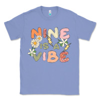 Colony Blue nine is a vibe Classic Tee - MaliasSmallBusiness