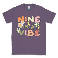Lavender nine is a vibe Classic Tee - MaliasSmallBusiness