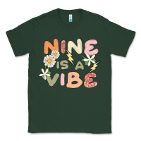 Sports Green nine is a vibe Classic Tee - MaliasSmallBusiness