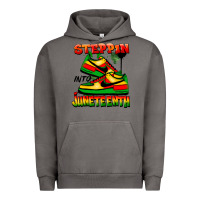 Pigment Tornado steppin' into juneteenth Urban Hoodie - FaDigitalArtStudio