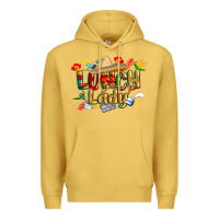 Antique Gold cinco de mayo lunch lady Premium Hoodie - CowGirlArtShop