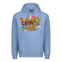 Colony Blue cinco de mayo lunch lady Premium Hoodie - CowGirlArtShop