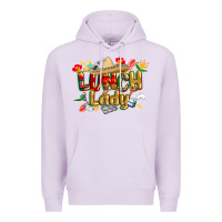 Lilac cinco de mayo lunch lady Premium Hoodie - CowGirlArtShop
