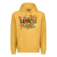 Mustard cinco de mayo lunch lady Premium Hoodie - CowGirlArtShop