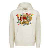 Oatmeal Heather cinco de mayo lunch lady Premium Hoodie - CowGirlArtShop