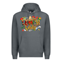 Rock cinco de mayo lunch lady Premium Hoodie - CowGirlArtShop