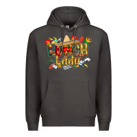 Smoke cinco de mayo lunch lady Premium Hoodie - CowGirlArtShop