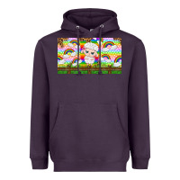 Plum cute sheep Heavyweight Hoodie - TumblerDesignByShophia