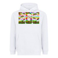 White cute sheep Heavyweight Hoodie - TumblerDesignByShophia