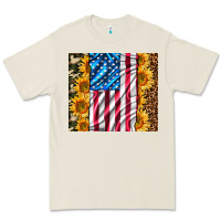 Bone american realistic flag Premium Tee - AdoDesignShop