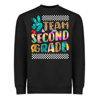 Black team second grade Heavyweight Sweatshirt - NancyCooperArtShop
