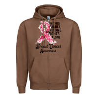 Chestnut in this family fights alone breast cancer awareness Zipper Hoodie - Bettercallsaul