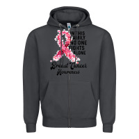 Smoke in this family fights alone breast cancer awareness Zipper Hoodie - Bettercallsaul