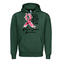 Sports Green in this family fights alone breast cancer awareness Zipper Hoodie - Bettercallsaul