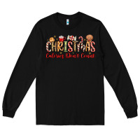 Black christmas calories dont count Long Sleeve Tee - MaliasSmallBusiness