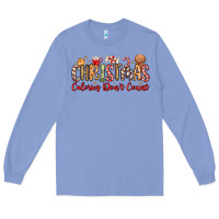 Colony Blue christmas calories dont count Long Sleeve Tee - MaliasSmallBusiness