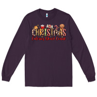 Plum christmas calories dont count Long Sleeve Tee - MaliasSmallBusiness
