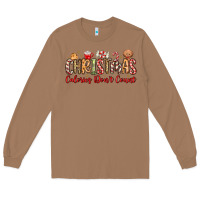 Toasted Coconut christmas calories dont count Long Sleeve Tee - MaliasSmallBusiness