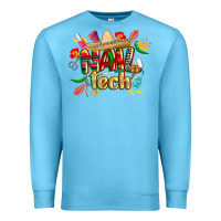 Ocean Blue cinco de mayo nail tech Premium Sweatshirt - CowGirlArtShop