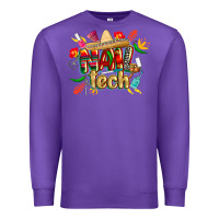 Purple cinco de mayo nail tech Premium Sweatshirt - CowGirlArtShop