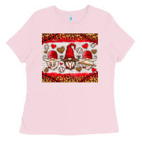 Bubblegum Pink baseball gnome Ladies Tee - HRA Design Shop