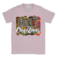 Lilac Western Merry Christmas Classic Tee - CowhideDigitalArt