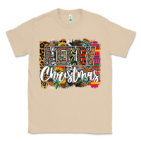 Mushroom Western Merry Christmas Classic Tee - CowhideDigitalArt