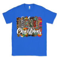True Royal Western Merry Christmas Classic Tee - CowhideDigitalArt