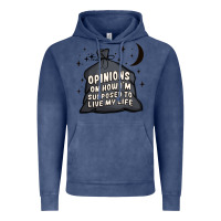 Vintage Denim opinions on how i'm supposed to live my life Vintage Hoodie - MaliasSmallBusiness