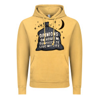 Vintage Mustard opinions on how i'm supposed to live my life Vintage Hoodie - MaliasSmallBusiness