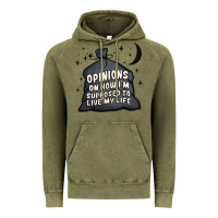 Vintage Olive opinions on how i'm supposed to live my life Vintage Hoodie - MaliasSmallBusiness
