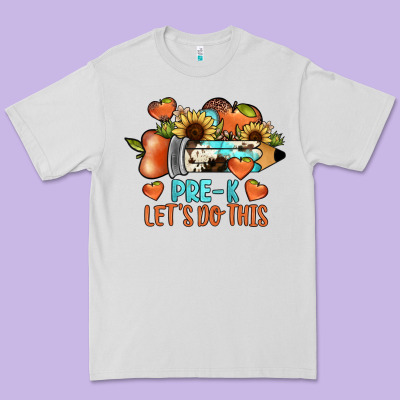 Pre K Let's Do This Premium Tee Designed By Jahusdesignshop