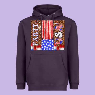 Party In The Usa Heavyweight Hoodie Designed By Tumblerdesignbyshophia