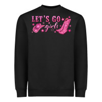 Black lets go girls Heavyweight Sweatshirt - NancyCooperArtShop