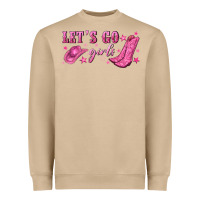 Mushroom lets go girls Heavyweight Sweatshirt - NancyCooperArtShop