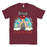 Burgundy sorry boys mommy is valentine Classic Tee - MaliasSmallBusiness