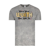 Cloud Rock know your worth Vintage Tee - MaliasSmallBusiness