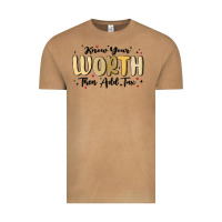 Vintage Camel know your worth Vintage Tee - MaliasSmallBusiness